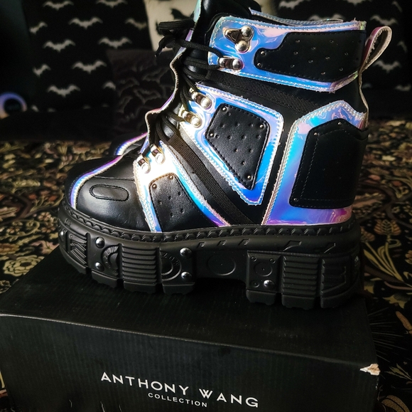 Anthony Wang Hologram Mangosteen Platform Sneaker - Picture 2 of 8